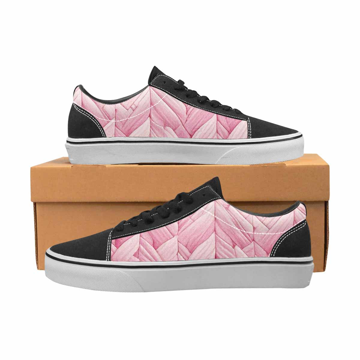 WOMEN'S Transgender Flag Color Canvas Lace-Up Y2K Shoes