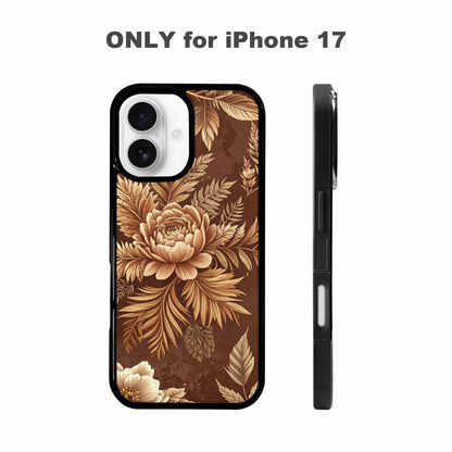 iPhone 17 Case — Vintage Botanical Art Pattern Floral, Custom Printed Phone Case