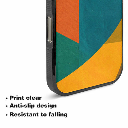 iPhone 16 Pro Case — 1990s Memphis Art Pattern, Custom Print Case Cover
