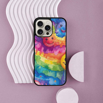 iPhone 16 Pro Max Case — Smiley Facessmiley Faces Tie D 2b9, Personalized Phone Case