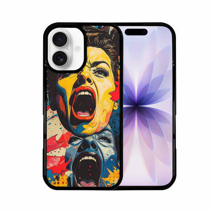 iPhone 17 Case — Comic Book Scream Comic Original Art, Custom Phone Case