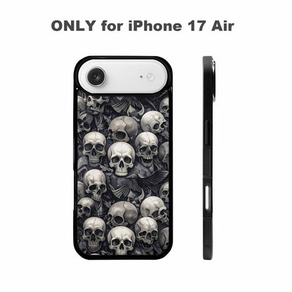 iPhone 17 Air Case — Skull Dark Art Gothic Print Gothic, Custom Printed Phone Case