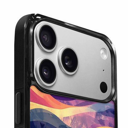 iPhone 17 Pro Max Case — Glowing Camo Wave Camo, Custom Print Case Cover