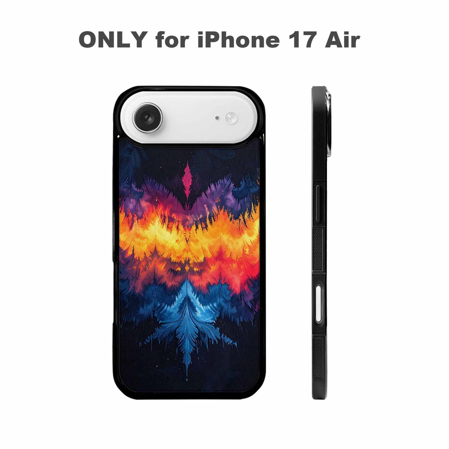 iPhone 17 Air Case — Tie Dye Dark Tie Dye, Custom Print Case Cover