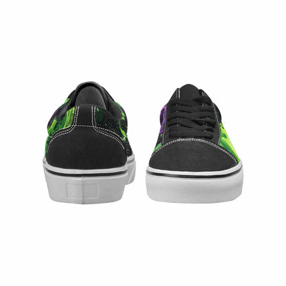 WOMEN'S Galaxy Nebula Lace-Up Canvas Melting Art Sneakers