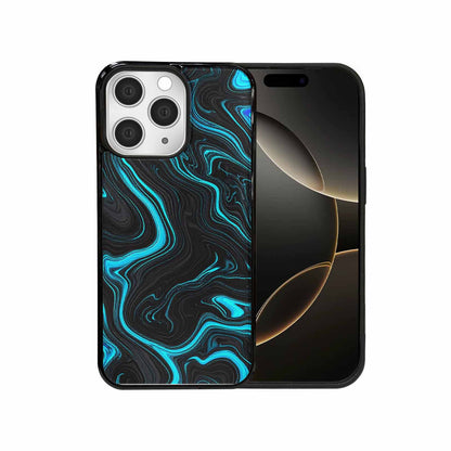 iPhone 15 Pro Max Case — Freaky Marble Glow, Custom Designed Case Cover