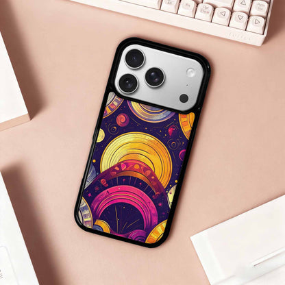iPhone 17 Pro Case — Disco Cartoon Art Pattern Cartoon Cute, Custom Designed Case Cover