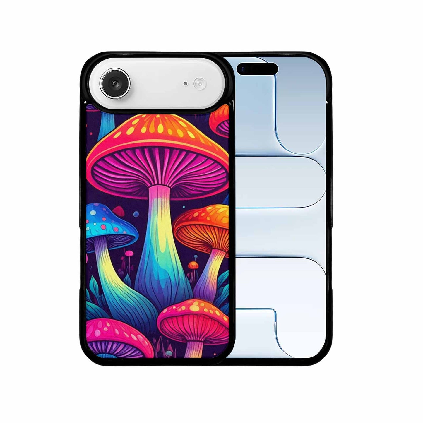 iPhone 17 Air Case — Psychedelic Mushroom Cartoon Pattern Cartoon Cute, Customized Protective Case