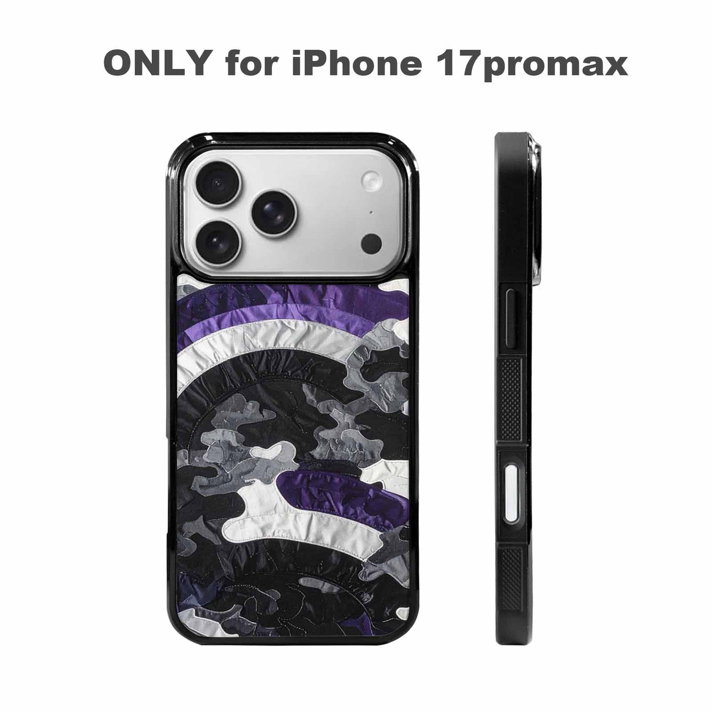iPhone 17 Pro Max Case — Vivid Camo Asexual Camo, Custom Printed Phone Case