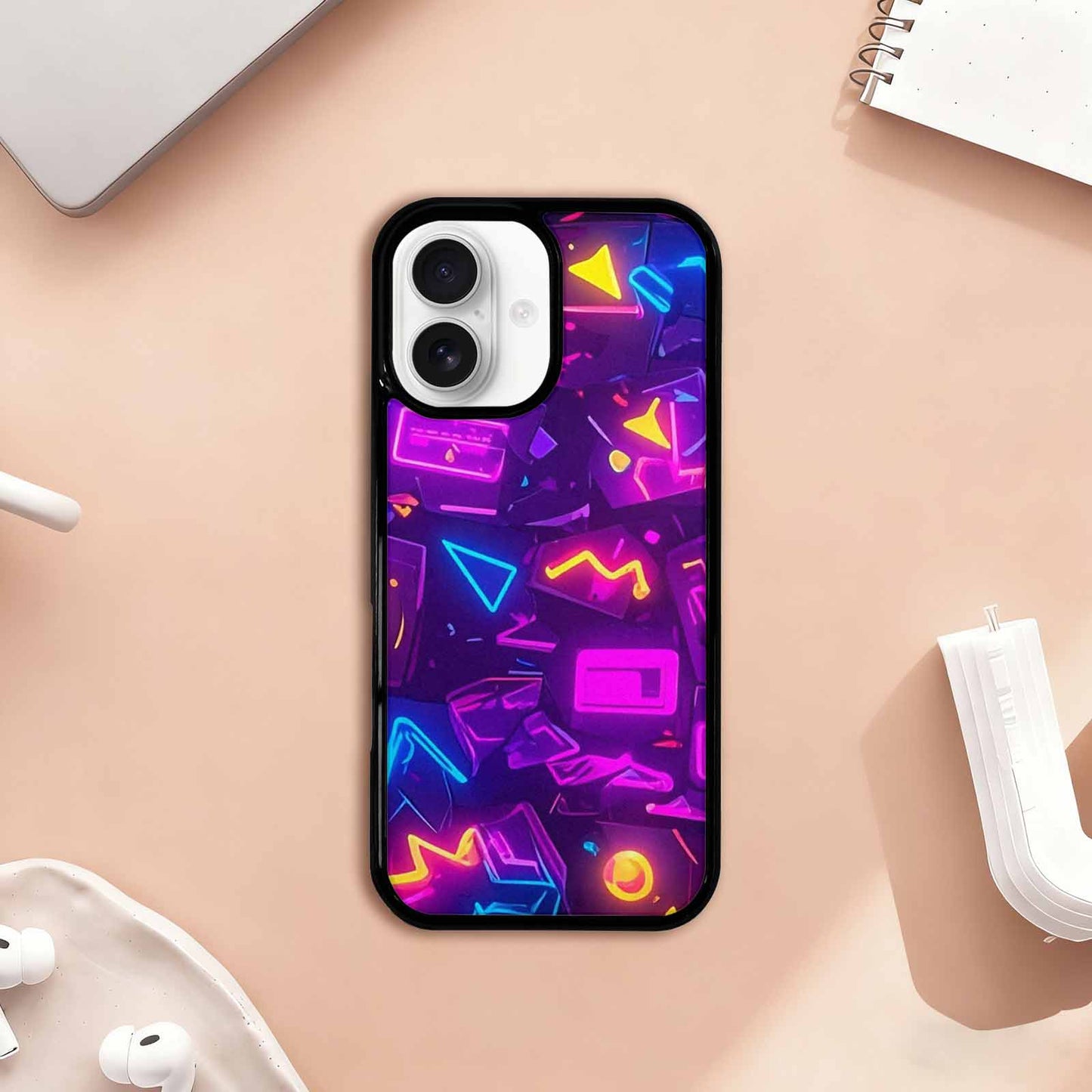 iPhone 17 Case — Retro Motif Retro Motifs Mzd Retro, Customized Protective Case