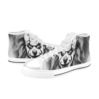 MEN'S Cc Evil Clown 2 High Top Canvas Y2K Custom Shoes