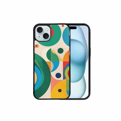 iPhone 15 Plus Case — 1960s Mod Cartoon Art Pattern, Original Design Phone Case
