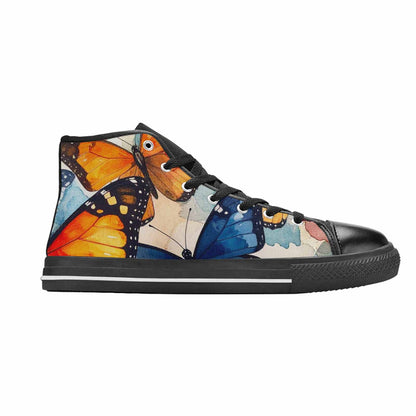MEN'S Butterfly Wing High Top Canvas Aesthetic Shoes