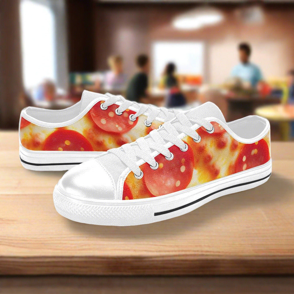 Koi Vivid Multicolor Unique WOMEN Bold Art - Freaky Shoes | Custom Art Sneakers