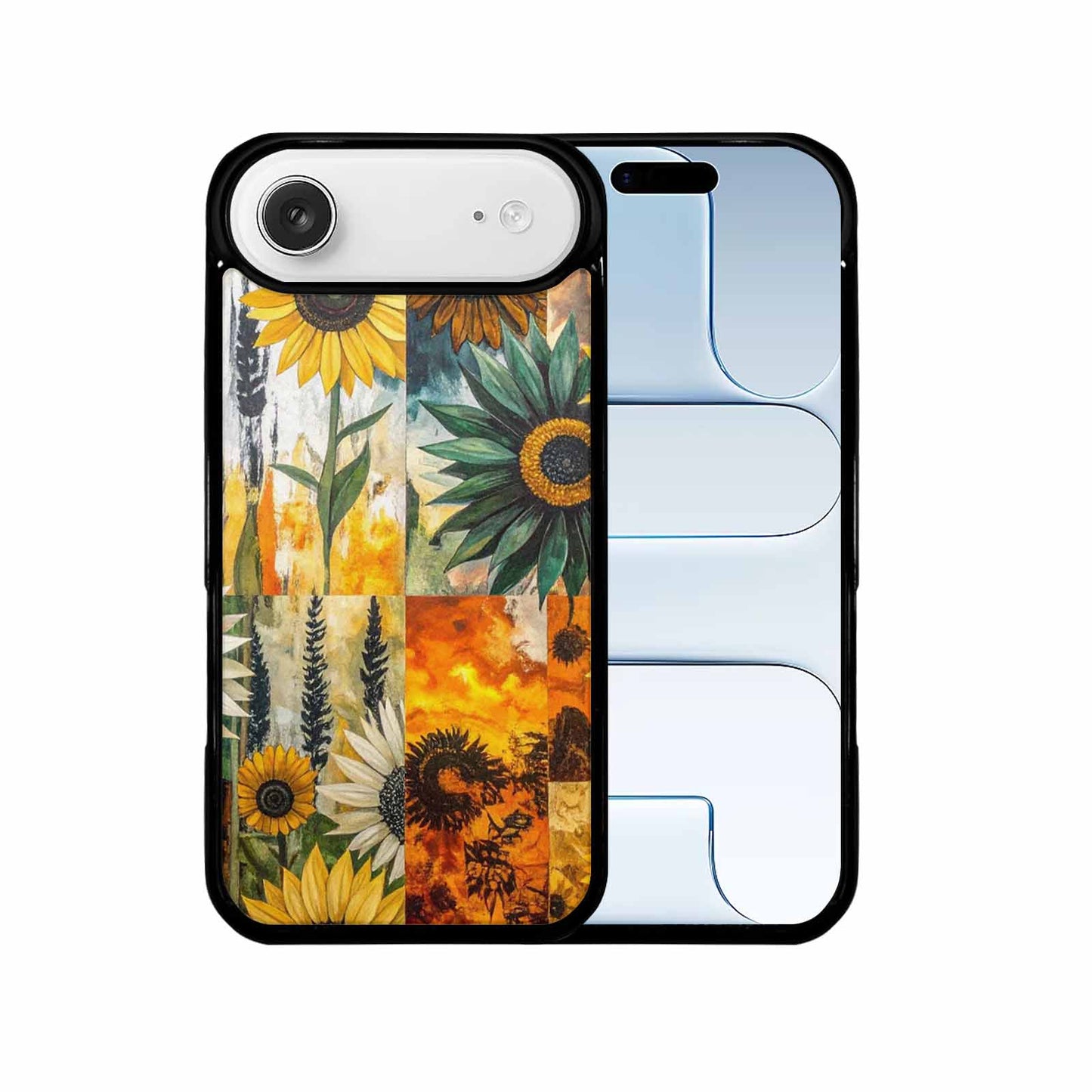 iPhone 17 Air Case — Blend Melt Them Together Small Floral, Custom Phone Case