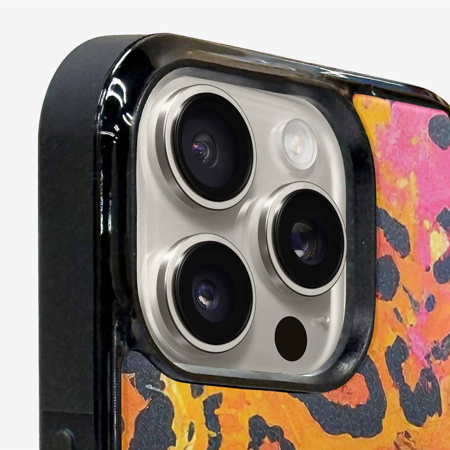 iPhone 16 Pro Max Case — Full Color Vibrant Animal Print Animal, Custom Phone Case