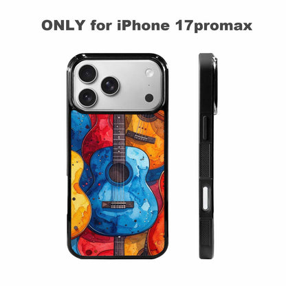 iPhone 17 Pro Max Case — Watercolor Smiley Face Watercolor Abstract, Custom Printed Phone Case