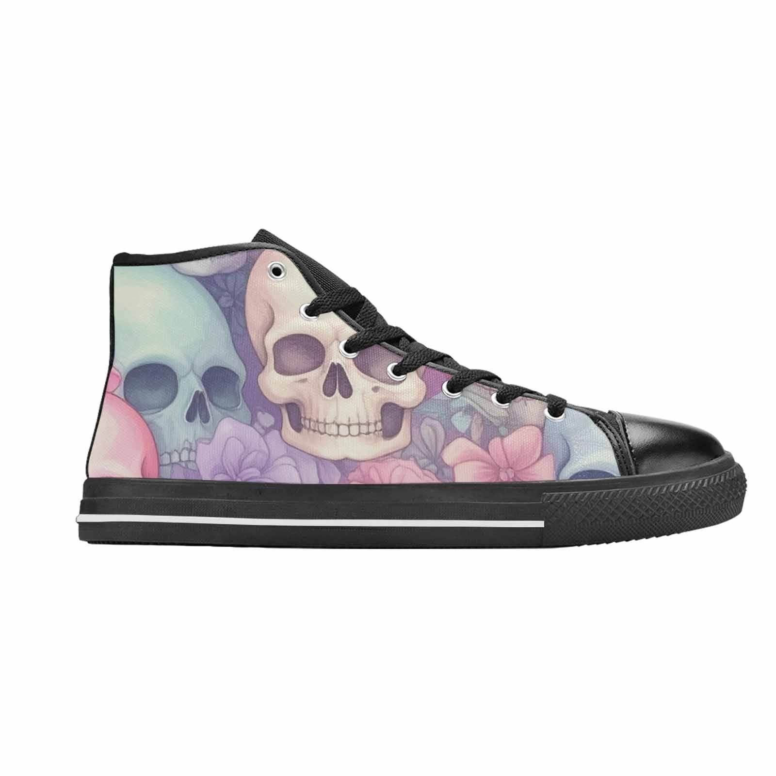 MEN'S Skulls - Pastel High Top Canvas Dreamcore Shoes