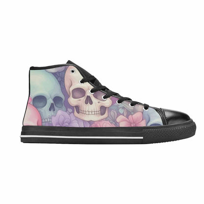 MEN'S Skulls - Pastel High Top Canvas Dreamcore Shoes