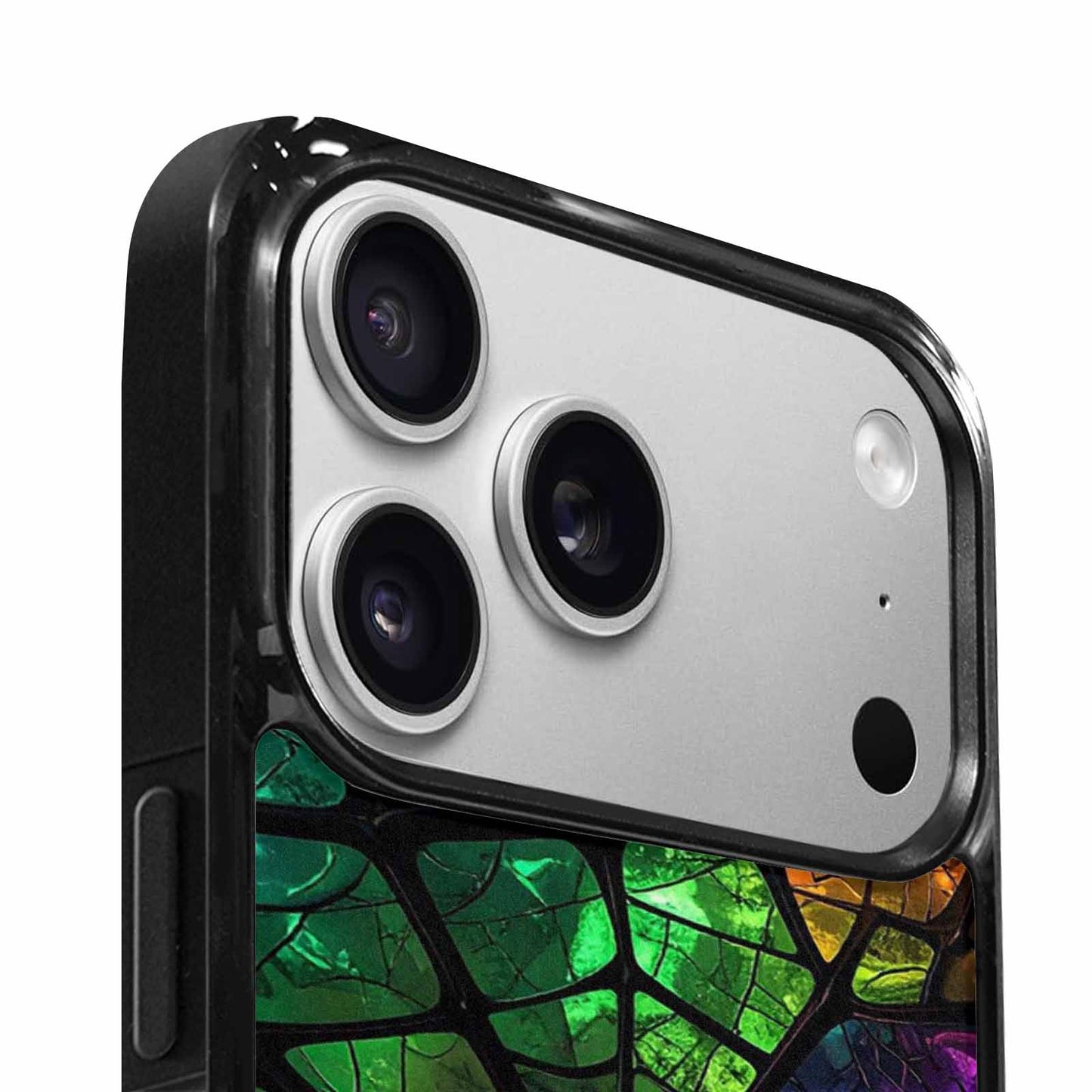 iPhone 17 Pro Max Case — Neon Camo Spider Camo, Custom Phone Case
