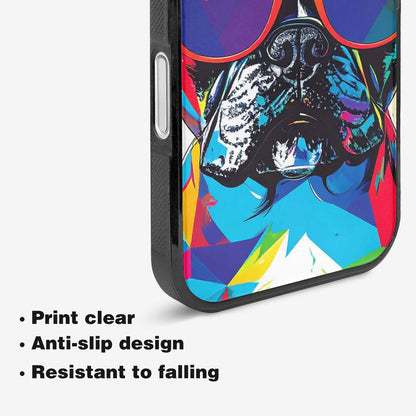iPhone 16 Plus Case — French Bulldog Pop Art Pattern Personalized, Custom Designed Case Cover