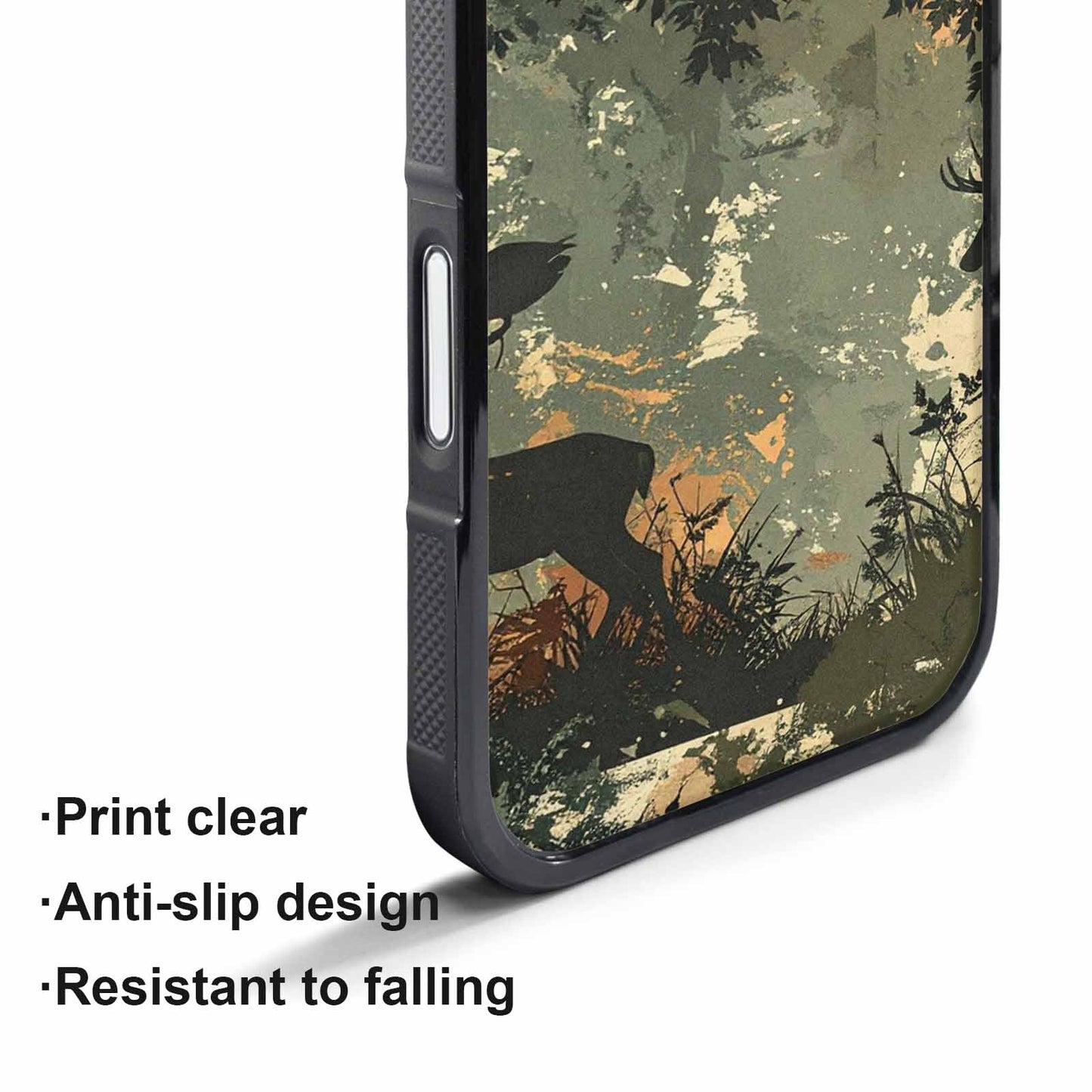 iPhone 17 Pro Max Case — Hunting Camouflage Pattern With Camo, Custom Art Phone Cover