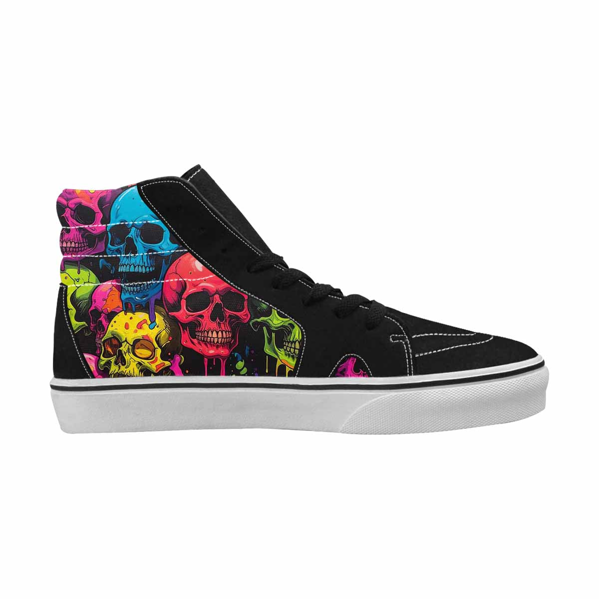 MEN'S 1000s Skulls Digital Camo High Top Canvas Dreamcore Custom Shoes