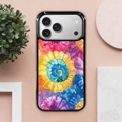 iPhone 17 Pro Max Case — Small Tie Dye Swirl Tie Dye, Custom Print Case Cover