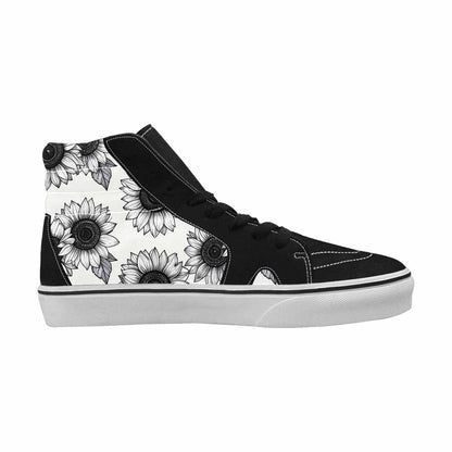 WOMEN'S Skull Splatter Black White Pattern, Ferion