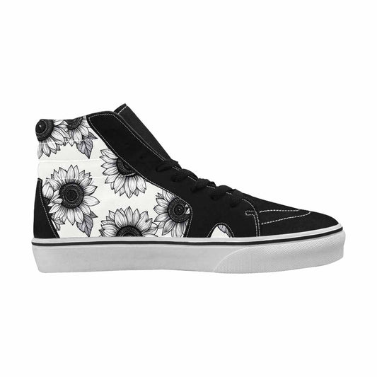 WOMEN'S Skull Splatter Black White Pattern, Ferion
