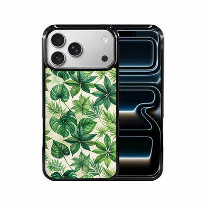 iPhone 17 Pro Max Case — Small Seven Point Palmate Floral, Personalized Phone Case