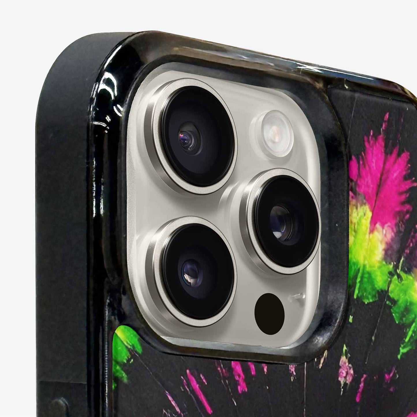 iPhone 16 Pro Max Case — Acid Wash Tie Dye Pattern High, Original Design Phone Case