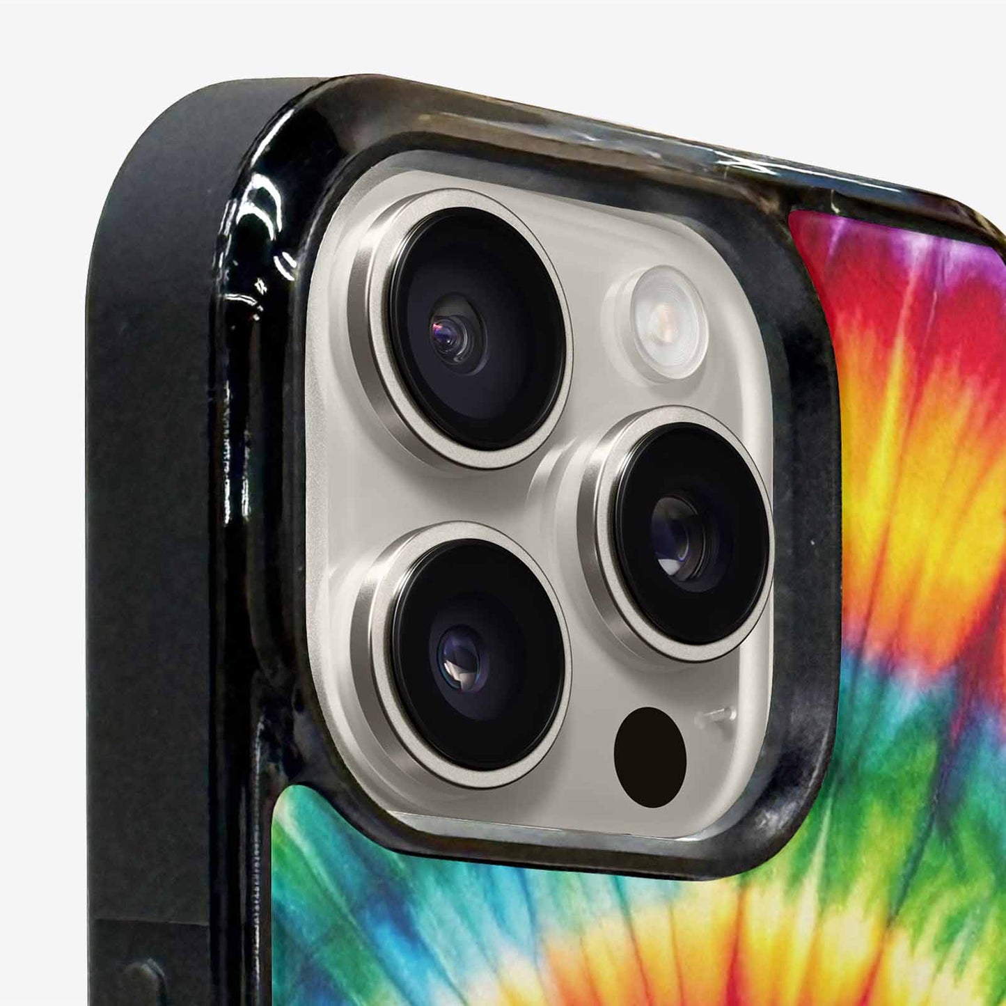 iPhone 16 Pro Max Case — Rainbow Spiral Tie Dye Alt, Customized Protective Case