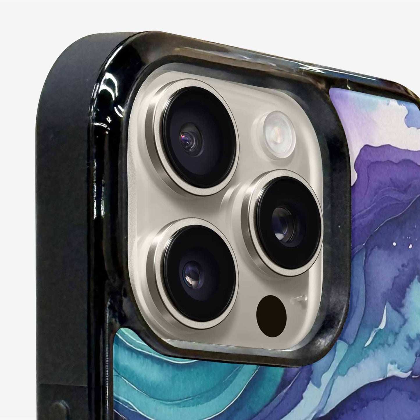 iPhone 16 Pro Case — Galaxy Aurora Nebula, Custom Print Case Cover