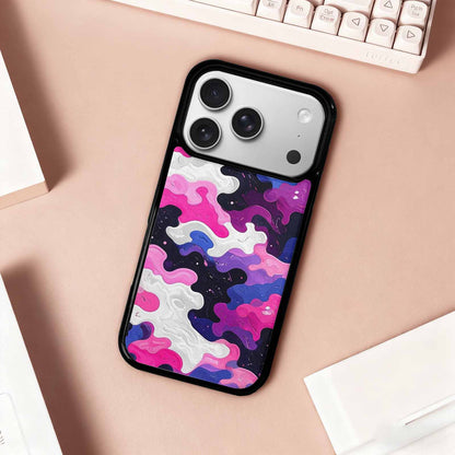 iPhone 17 Pro Case — Vivid Camo Genderfluid Pride Camo, Custom Phone Case