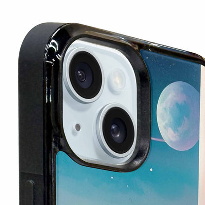iPhone 15 Plus Case — 1930s European Surrealist Art Style Dreamlike, Custom Phone Case