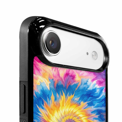 iPhone 17 Air Case — Small Tie Dye Swirl Pattern Tie, Custom Phone Case