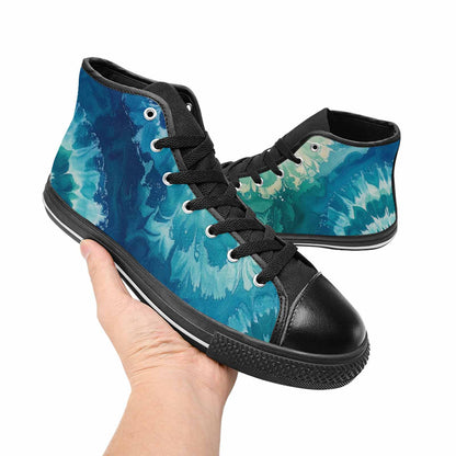 MEN'S Tie Dye - High Top Canvas Surreal Sneakers