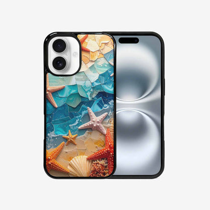 iPhone 16 Case — Starfish Cluster Starfish Cluster Pattern Hundreds, Custom Printed Phone Case