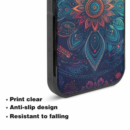 iPhone 15 Plus Case — Paisley Mandala, Original Design Phone Case