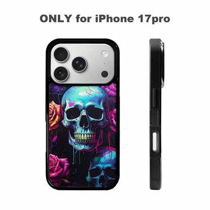 iPhone 17 Pro Case — Seamless Repeating Pattern Of Overlapping Gothic, Original Design Phone Case