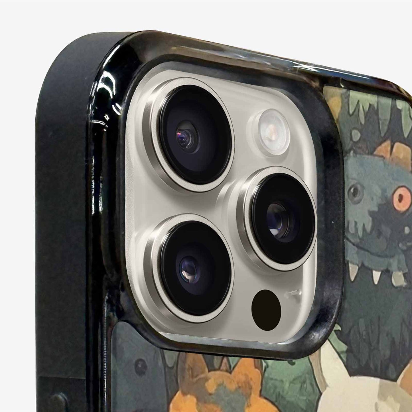 iPhone 15 Pro Max Case — Monsters Camomonsters Pattern D6o, Personalized Phone Case