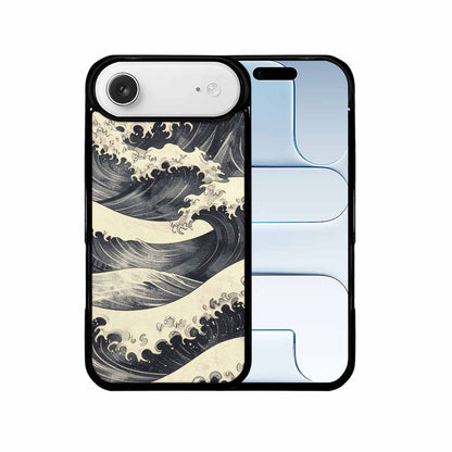 iPhone 17 Air Case — Vintage Americana Wave Retro Vintage, Custom Printed Phone Case