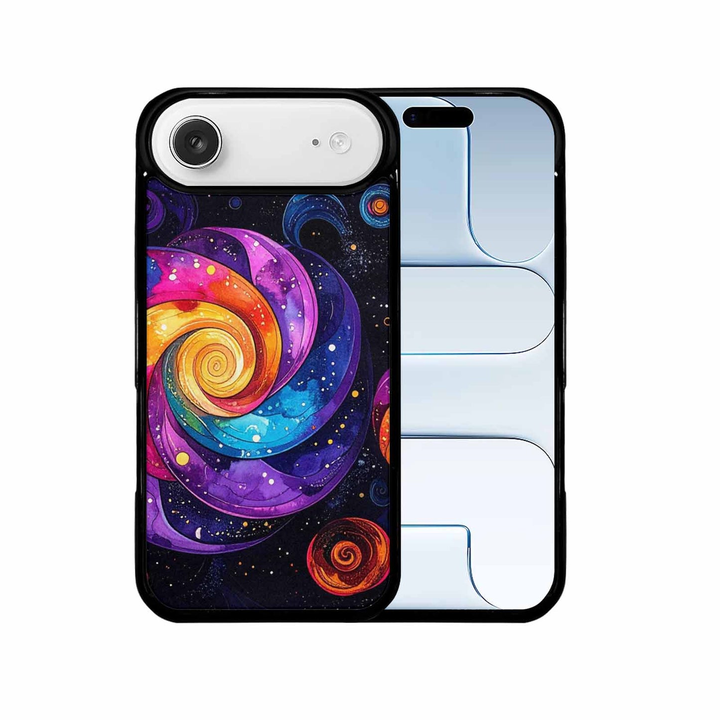 iPhone 17 Air Case — Rose Galaxy Art Seamless Pattern Galaxy, Original Design Phone Case