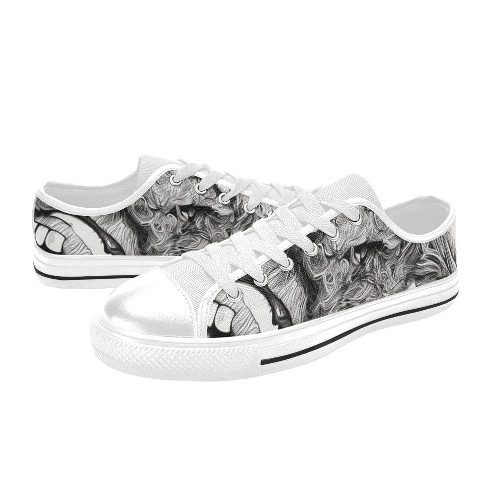 WOMEN'S Freestyle Horror 2 Canvas Y2K Custom Sneakers