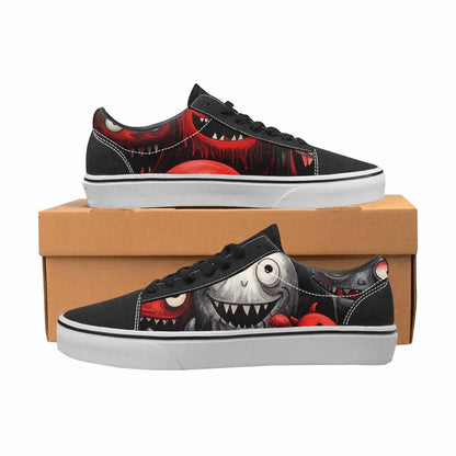 WOMEN'S Monsters (general) Lace-Up Canvas Vivid Sneakers