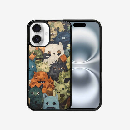 iPhone 16 Case — Monsters Camomonsters Pattern Gsw, Custom Phone Case
