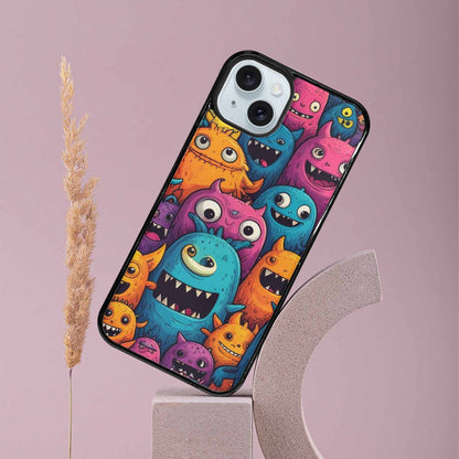 iPhone 15 Plus Case — Monsters General Cartoon Monst, Custom Printed Phone Case