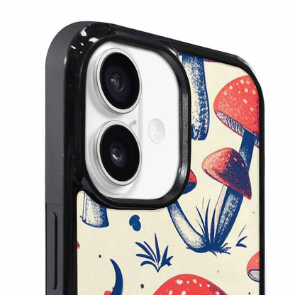 iPhone 17 Case — Vintage Dinosaurs Mushroom Retro Vintage, Customized Protective Case