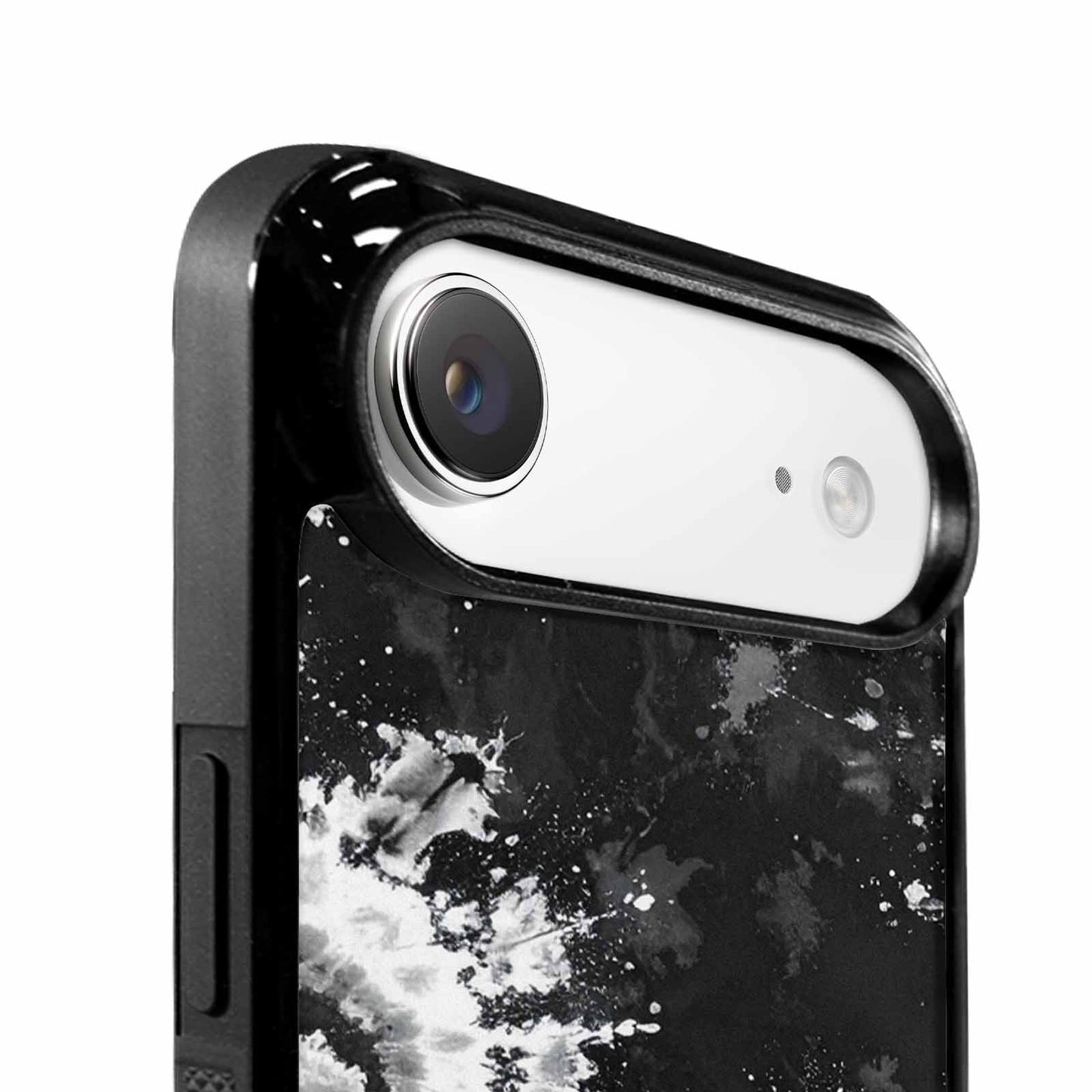 iPhone 17 Air Case — Tie Dye Acid Wash Black Tie, Custom Print Case Cover